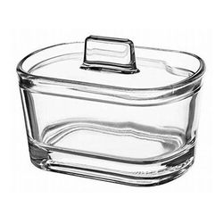 Florina Skleněná cukřenka, 12,6 x 9 cm,