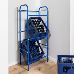 Stojan na prepravky, modrý