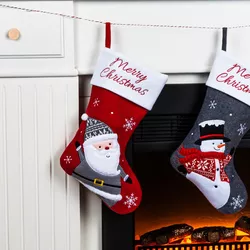 Vánoční punčocha Merry Christmas Santa, 45 cm